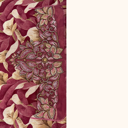 Burgundy Leaf
